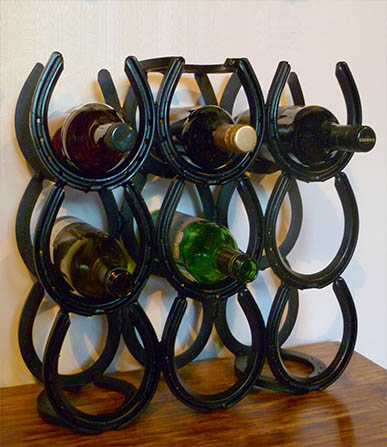 9 bottle wine Rack